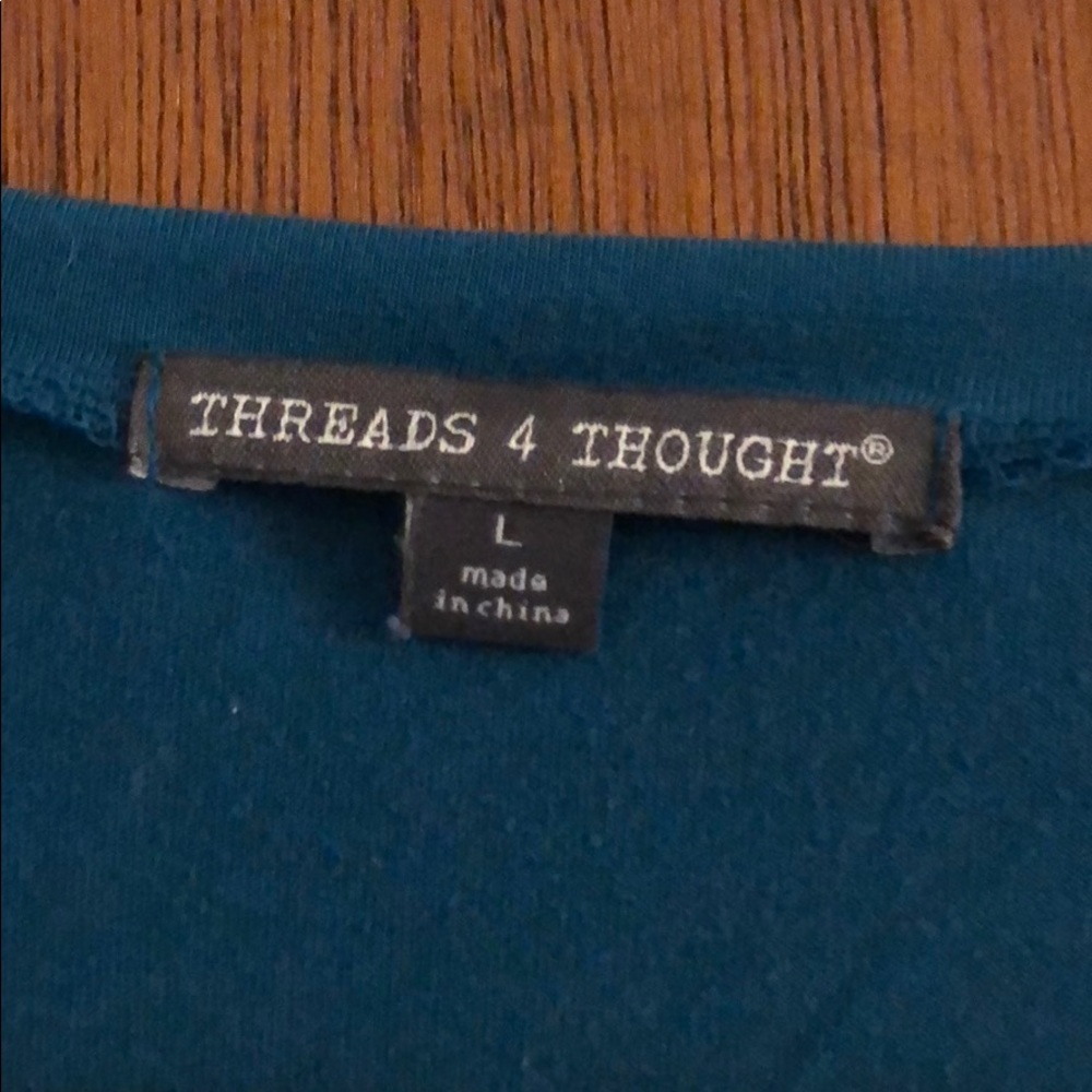 Sleeveless teal dress - Picture 2 of 2